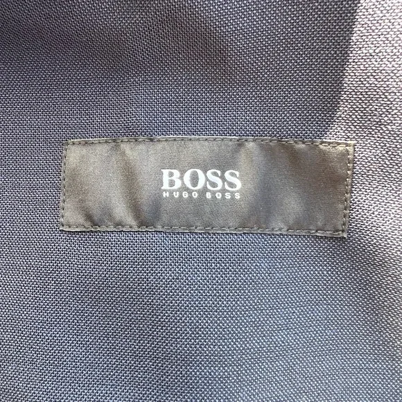 Hugo Boss Navy Slim Fit Nolwin Bomber Jacket